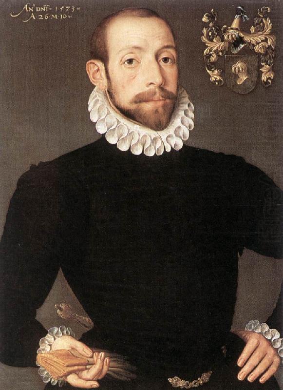 POURBUS, Frans the Younger Portrait of Olivier van Nieulant af china oil painting image